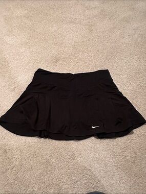 Nike Black Circle Skirt with Subtle Swoosh